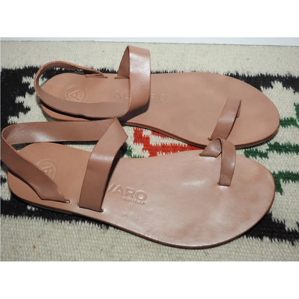 Alvaro Gonzales Real Leather Sandals